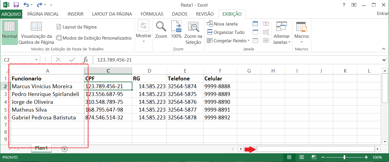 Excel – Como Congelar e Descongelar Painéis | Excel Simples